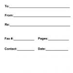How To Fill Out A Fax Cover Sheet Generic Fax Cover