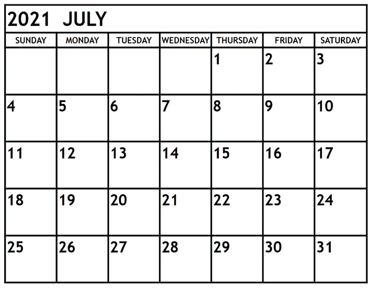 july calendar 2021 download landscape